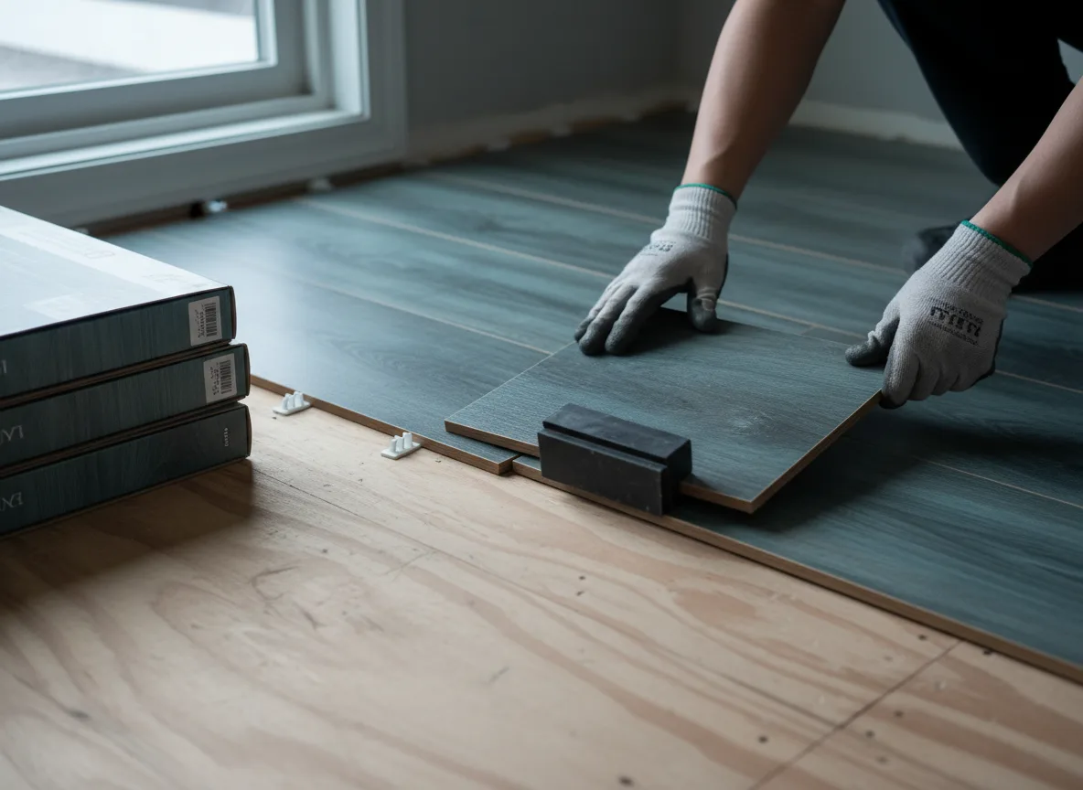 Luxury Vinyl Plank Installation company in Newhebron, MS